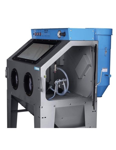 Cabine de sablage sableuse avec aspirateur fervi 0878