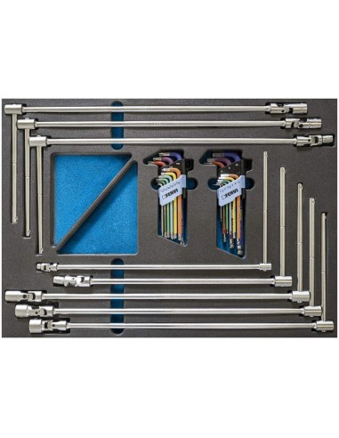 Chariot d'atelier avec outils caisse roulettes roulant servante fervi c960/cc01