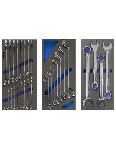 Chariot d'atelier avec outils caisse roulettes roulant servante fervi c960/cc01