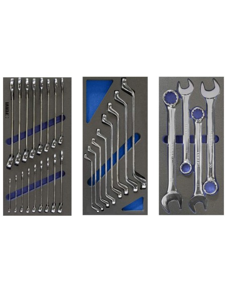 Chariot d'atelier avec outils caisse roulettes roulant servante fervi c960/cc01