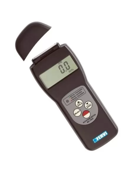 Hygromètre detecteur d' humidité bois et autres matériaux testeur fervi i002