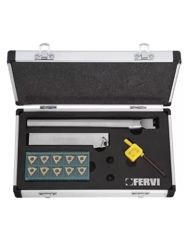 jeu d'outils pour les conduits externes et internes à plaquettes fervi kican