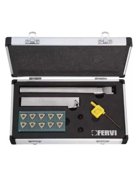 jeu d'outils pour les conduits externes et internes à plaquettes fervi kican