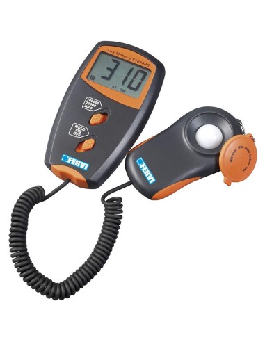 Luxmètre photomètre luminomètre numérique digital écran lcd testeur fervi l014
