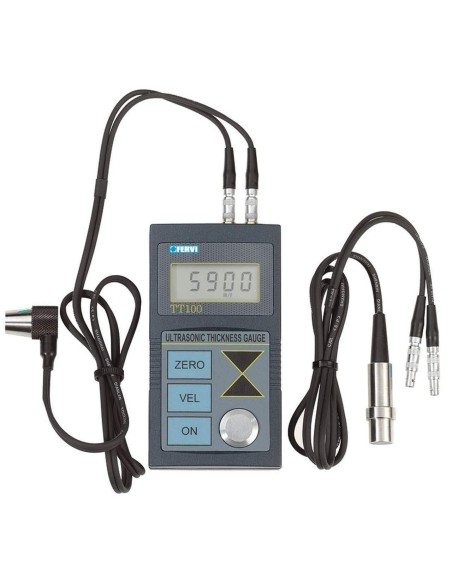 Testeur mesureur d'épaisseur à ultrasons numérique 0,1 mm précision fervi s004