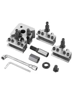 Tourelle porte-outils changement rapide pour tour fervi t00a1