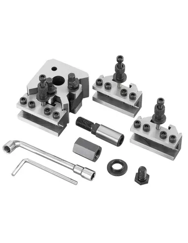 Tourelle porte-outils changement rapide pour tour fervi t00a1