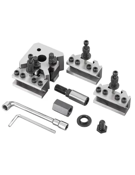 Tourelle porte-outils changement rapide pour tour fervi t00a1