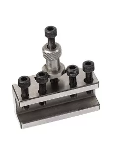 Porte-outils à siège plat pour tour fervi t00a1/pp