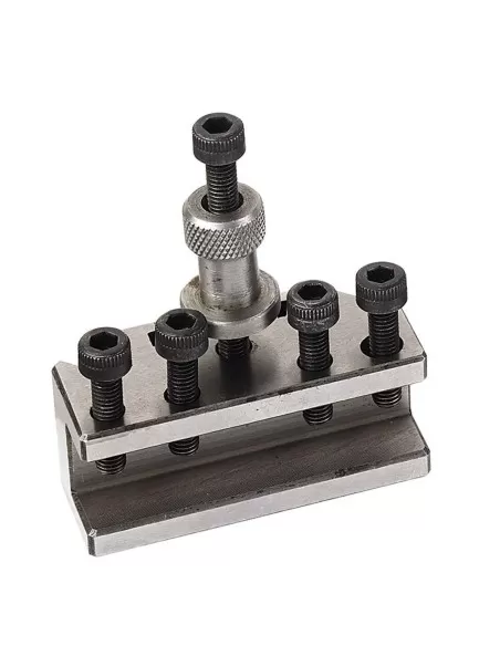 Porte-outils à siège plat pour tour fervi t00a1/pp