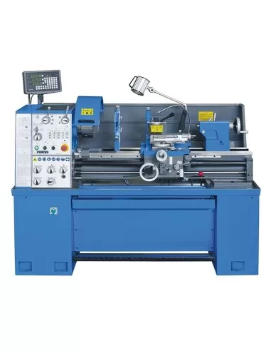 400V TOUR À MÉTAUX D'ÉTABLI PROFESSIONEL BANC MOTEUR 2VITESSES FERVI T070/400V3A