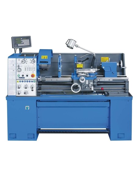 400V TOUR À MÉTAUX D'ÉTABLI PROFESSIONEL BANC MOTEUR 2VITESSES FERVI T070/400V3A