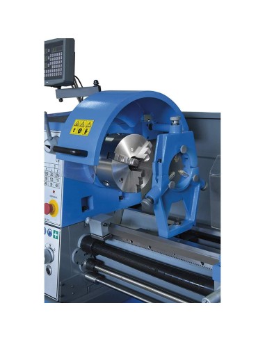 400V TOUR À MÉTAUX D'ÉTABLI PROFESSIONEL BANC MOTEUR 2VITESSES FERVI T070/400V3A