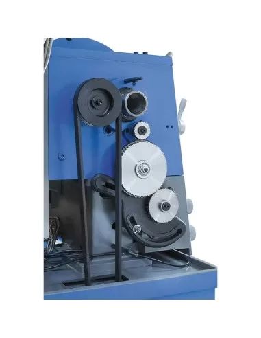 400V TOUR À MÉTAUX D'ÉTABLI PROFESSIONEL BANC MOTEUR 2VITESSES FERVI T070/400V3A