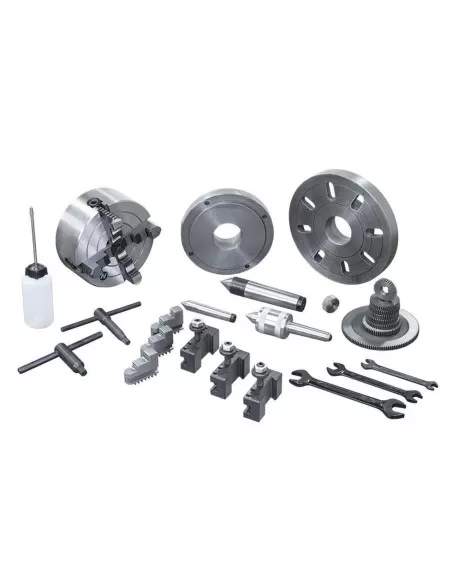 Tour à métaux d'étabil avec banc fervi t660