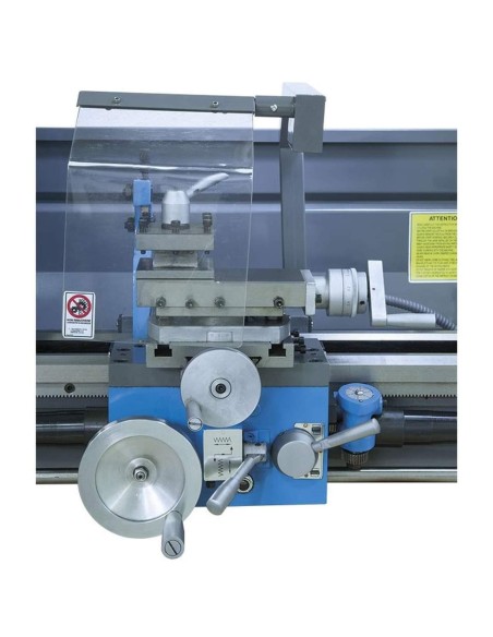 230 V TOUR À MÉTAUX D'ÉTABLI AVEC BANC VITESSE VARIABLE MONOPHASE FERVI T700V