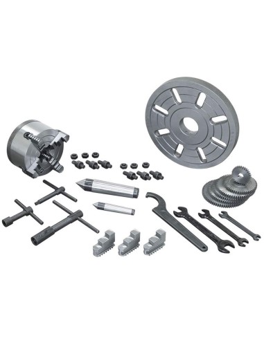 230 V TOUR À MÉTAUX D'ÉTABLI AVEC BANC VITESSE VARIABLE MONOPHASE FERVI T700V