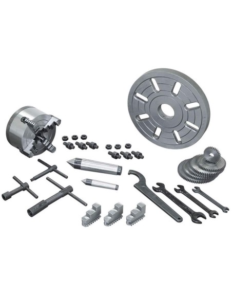 230 V TOUR À MÉTAUX D'ÉTABLI AVEC BANC VITESSE VARIABLE MONOPHASE FERVI T700V