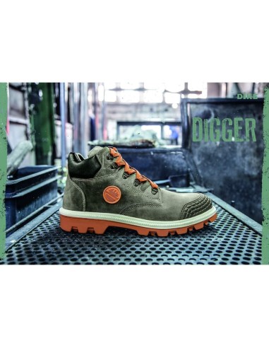 Scarpa antinfortunistica lavoro alta pelle Dike digger dint h s3 hro src 21021