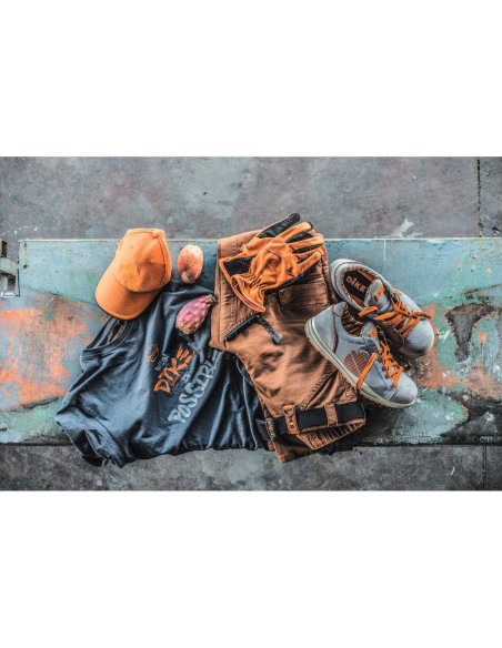 GANTS CUIR POLYESTER TRAVAIL SECURITE DIKE GRAB 99322