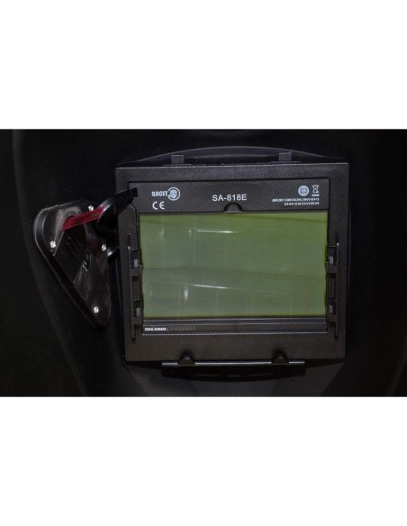 Cagoule De Soudure Din 4/5-8/9-13 Meulage Piles Et Solaire Sacit P950 Turbo