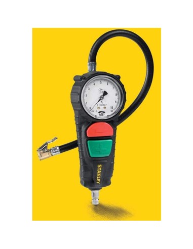 Pistolet De Gonflage Approuvé Avec Manomètre Stanley