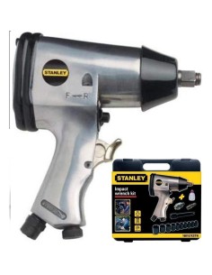 Kit Cle A Chocs Pneumatique&frac12;" Stanley Avec 10 Douilles