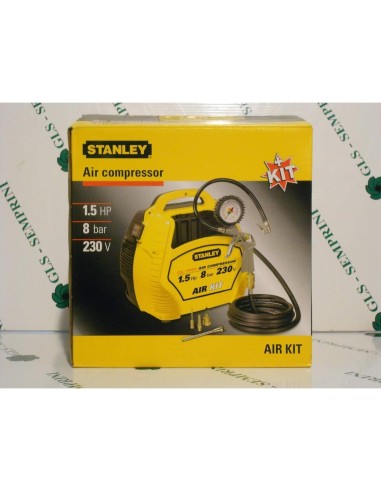 Compresseur Stanley Air Kit Portable Sans Reservoir 1,5 Hp 8 Bar