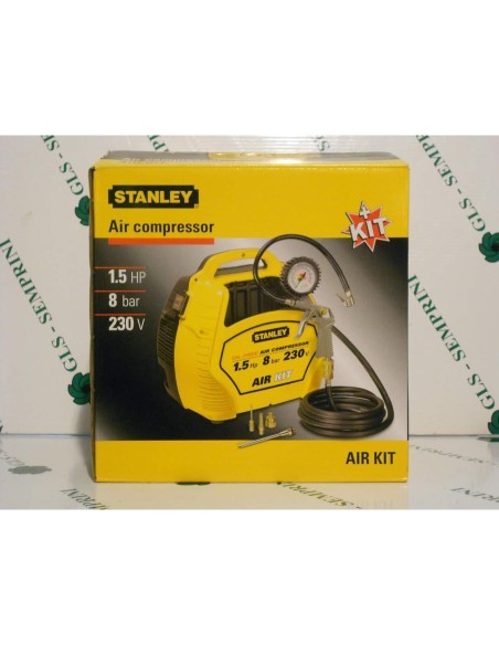 Compresseur Stanley Air Kit Portable Sans Reservoir 1,5 Hp 8 Bar