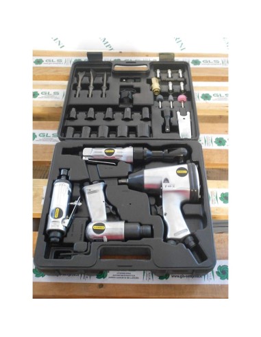 Stanley Kit 34 Pièces Accessoire Pneumatiques Compresseur D'Air Visseuse