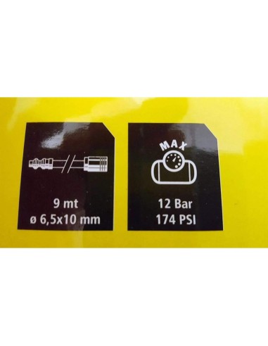 Enrouler Pneumatique Stanley Avec Pour Tuyau Air Comprimé Ø 6,5X10 Extension 9 Mt