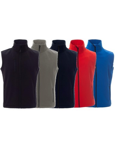 GILET SOFTSHELL LOISIR TRAVAIL HOMME VESTE SOFT SHELL PAYPER GLASGOW
