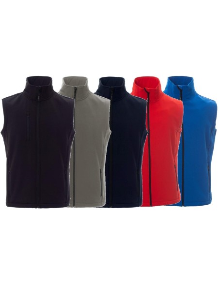 GILET SOFTSHELL LOISIR TRAVAIL HOMME VESTE SOFT SHELL PAYPER GLASGOW