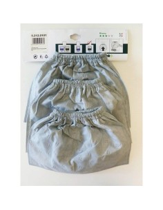 Kit 3 Pré-Filtre Tissu Pour Aspirateurs Eau Poussière Vac Freddy 18/20/30 Lavor 5.212.0101