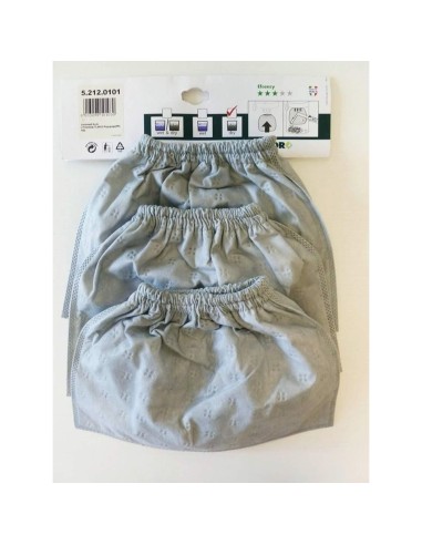 Kit 3 Pré-Filtre Tissu Pour Aspirateurs Eau Poussière Vac Freddy 18/20/30 Lavor 5.212.0101