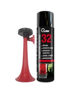 Air Horn Gas Can Loud Hand Held Full Set Football Sport Event 300 Ml Vmd 32