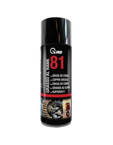 1 - Copper Grease High Temperature Aerosol Spray Lubricate 400 Ml Vmd 81