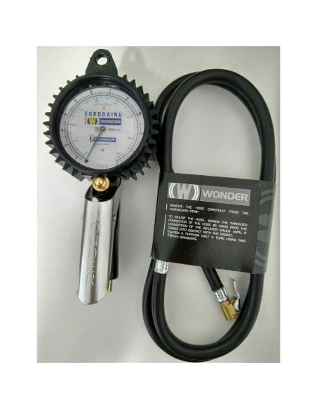 Pistolet Gonflage Pneus Manometre Wonder Eurodainu 1991 Bar Psi Michelin + Racc