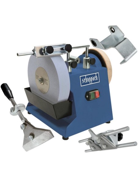 Affûteuse À Eau Couteaux Ciseaux Scheppach Tiger 2500 + Accessoires