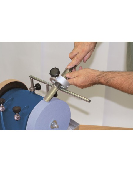 Affûteuse À Eau Couteaux Ciseaux À Bois Gouges Scheppach Tiger 2500 + Accessoires