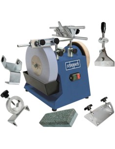 Affûteuse À Eau Couteaux Ciseaux À Bois Gouges Scheppach Tiger 2500 +Accessoires
