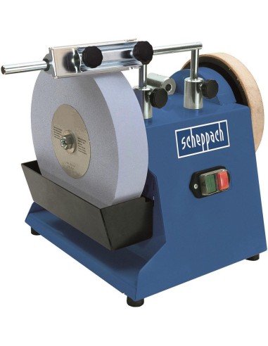 Affûteuse À Eau Couteaux Ciseaux À Bois Gouges Scheppach Tiger 2500 +Accessoires