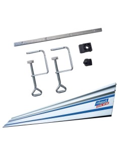 Kit Accessoires + Rail De Guidage 1400Mm Pour Scie Circulaire Plongeante Pl55 Pl75 Cs55