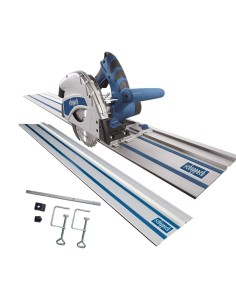 Scie Circulaire Plongeante Scheppach Pl55 + 2800 Mm Rail De Guidage + Kit