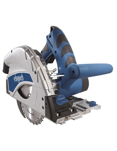 Scie Circulaire Plongeante Scheppach Pl55 + 2800 Mm Rail De Guidage + Kit