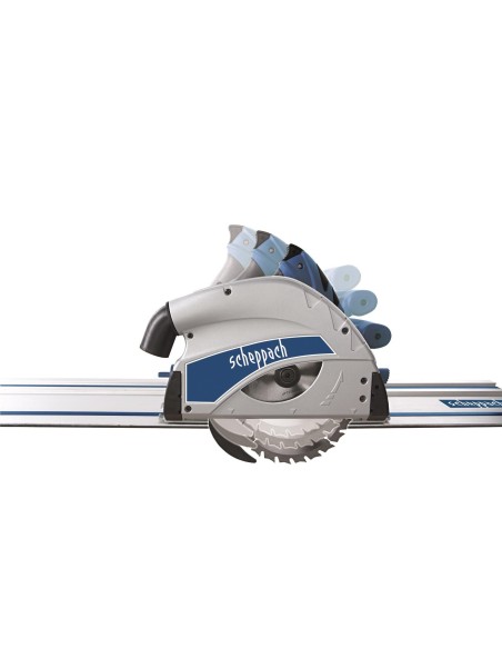 Scie Circulaire Plongeante Scheppach Pl55 + 2800 Mm Rail De Guidage + Kit