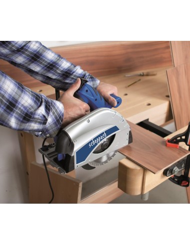 Scie Circulaire Plongeante Scheppach Pl55 + 2800 Mm Rail De Guidage + Kit