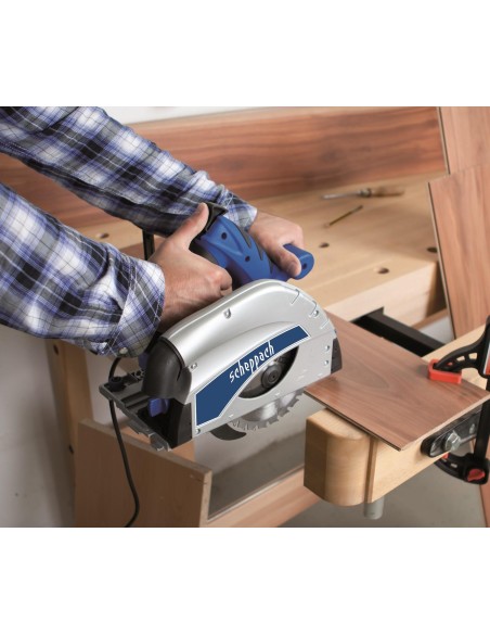 Scie Circulaire Plongeante Scheppach Pl55 + 2800 Mm Rail De Guidage + Kit
