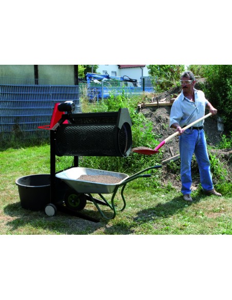 Tamis Rotatifs 250W &Oslash; Tambour 400Mm 230V Scheppach Rs350 + Extension C&acirc;ble 20 Mt