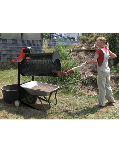 Setaccio Rotante Elettrico 360W Bocca Ø 40 Cm Scheppach Rs400 + Prolunga 20 Mt